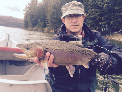 Hughes won the Northwest October Writer's fishing derby with this 24